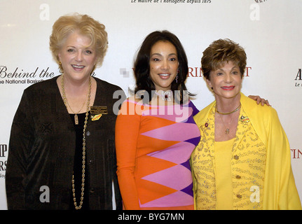 (V.l.) Carolyn Goodman (Ehefrau von LV Bürgermeister Oscar Goodman), Jaci Wilson und Shelley Berkley 6. jährlichen NBA Ehefrauen Luncheon Stockfoto