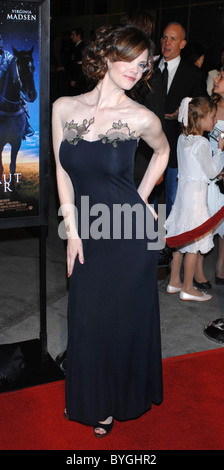 Kiersten Warren bei der Warner Bros.-Premiere von "The Astronaut Farmer" statt im Cinerama Dome - Ankünfte Hollywood, Kalifornien Stockfoto