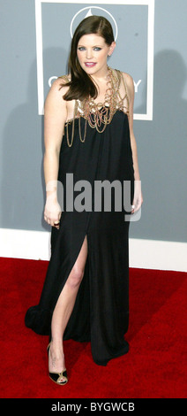 Natalie Netz (Dixie Chicks) statt der 49th Annual Grammy Awards im Staples Center - Ankünfte Los Angeles, Kalifornien- Stockfoto