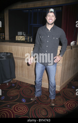 Luke Bryan die live bei der Chrome-Showroom-Las Vegas, Nevada - 23.03.07 Stockfoto