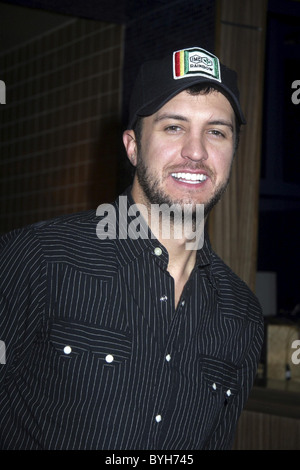 Luke Bryan die live bei der Chrome-Showroom-Las Vegas, Nevada - 23.03.07 Stockfoto