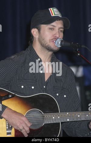 Luke Bryan die live bei der Chrome-Showroom-Las Vegas, Nevada - 23.03.07 Stockfoto