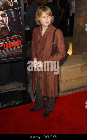 Jodie Foster Los Angeles Premiere von "The Lookout" statt, an der ägyptischen Theater Los Angeles, California - 20.03.07 Stockfoto