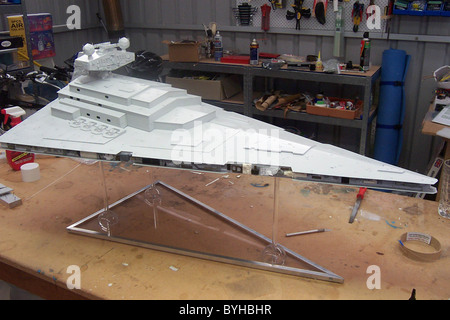 Imperator Star Destroyer PC mod Vollendung nähert sich jemand Imperator auschecken, denn zum erste Mal wahrscheinlich Fragen, was Stockfoto