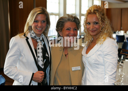 Maja von Hohenzollern, Hannelore Lay und Radost Bokel Ladys Lunch im Park Hyatt Hotel Hamburg, Germany - 27.03.07 Stockfoto