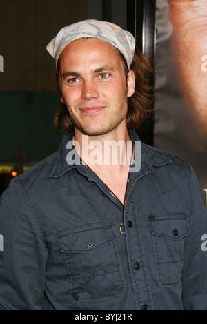 Taylor Kitsch Los Angeles Premiere von "Fraktur" im Mann Village Theater - Ankünfte Westwood, Kalifornien - 11.04.07 Foto Stockfoto