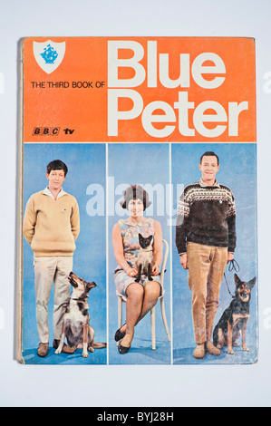 Blauer Peter 3. jährlichen, BBC Kinder-Fernsehsendung, UK Stockfoto