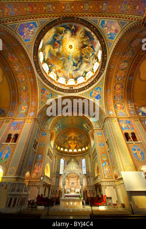 Die Voitive Kathedrale von Szeged, Domplatz, Ungarn Stockfoto