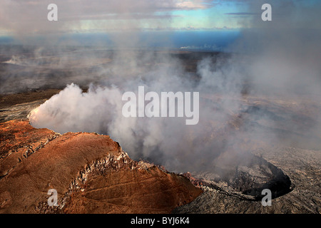 Mauna ' O'o Krater, Hawaii, USA. Stockfoto