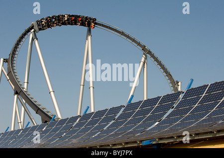 Silver Star im Europa-Park in Rust, Deutschland Stockfoto