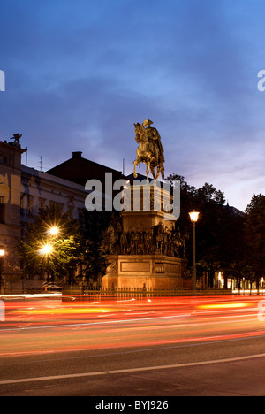 Reiterstandbild Friedrichs des großen, Berlin, Deutschland Stockfoto