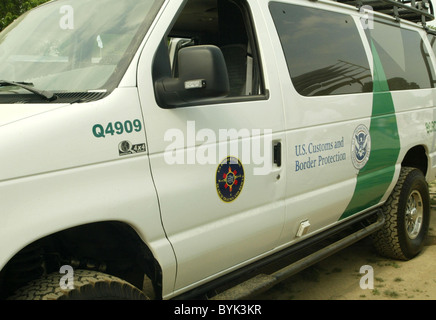 US Customs and Homeland Security, während der öffentlich-rechtlichen Anerkennung Woche präsentierten ihre neuesten Fahrzeuge. Diese sind für den Einsatz Stockfoto