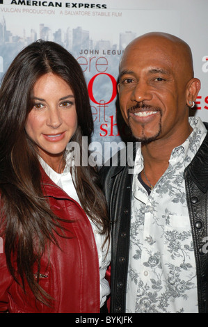 Tara Fowler und Montel Williams Tribeca Film Festival-Premiere von "wo Gott ließ seine Schuhe" New York City, USA - 27.04.07 Stockfoto