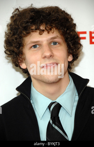 Jesse Eisenberg bei der Premiere von 'Die Bildung von Charlie Banks' anlässlich der Clearview Chelsea West Theater während der 2007 Stockfoto