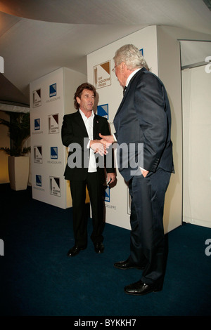 Peter Maffay und Dieter Thomas Heck Goldene Feder Media Awards statt bei Deichtorhallen Hamburg, Germany - 10.05.07 Stockfoto