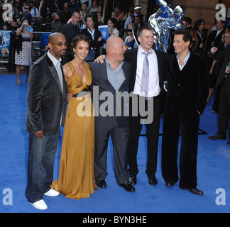 Tim Story, Jessica Alba, Michael Chiklis, Chris Evans, Ioan Gruffudd Welt-Premiere von "Rise fantastischen 4 of the Silver Surfer" Stockfoto