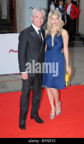 Phillip Schofield und Willoughby den Pionier British Academy Television Awards (BAFTAS) im London Palladium - Ankünfte Stockfoto