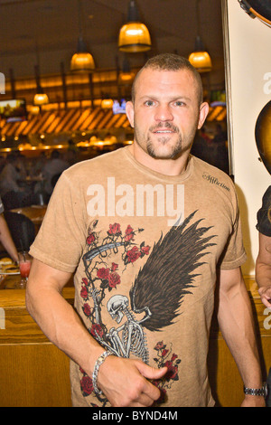 Chuck Liddell bei Dave Navarros 40. Geburtstagsparty im Körper Englisch Night Club Hard Rock Hotel und Casino Las Vegas, Nevada- Stockfoto