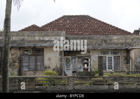 Verfallene vernagelten Eigenschaft Stockfoto