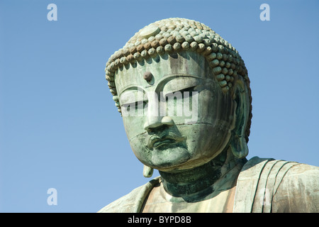 Amitābha Buddha im Kōtoku-in 高徳院 ein buddhistischer Tempel der Jōdo-Shū-Sekte in der Stadt Kamakura Stockfoto