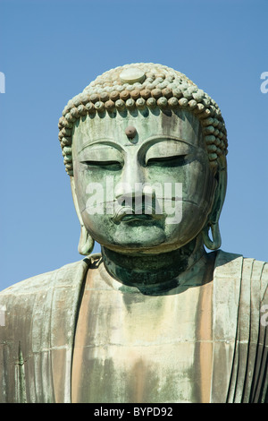 Amitābha Buddha im Kōtoku-in 高徳院 ein buddhistischer Tempel der Jōdo-Shū-Sekte in der Stadt Kamakura Stockfoto