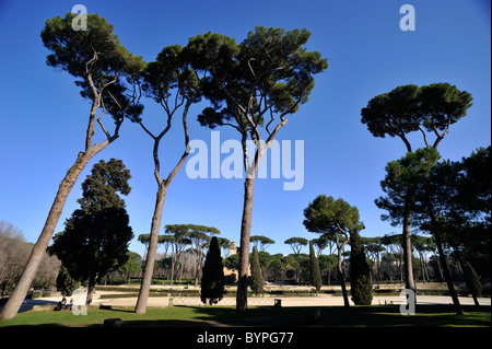 Italien, Rom, Villa Borghese Stockfoto