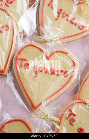 Valentinstag-cookies Stockfoto