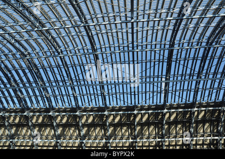 Bahnhof St Pancras, Euston Road, London Stockfoto