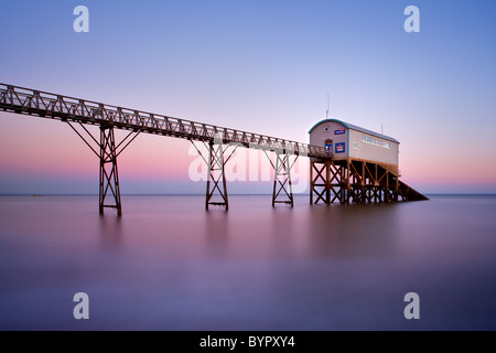 Selsey Rettungsstation Stockfoto