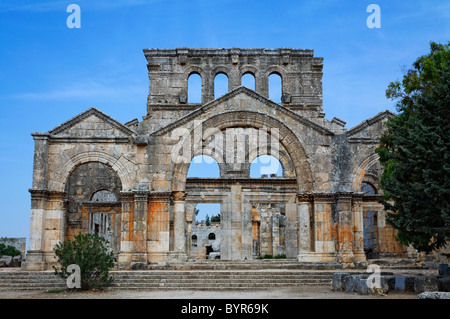 Die Ruinen der Kirche von St. Simeon, Syrien Stockfoto