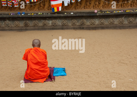 Sri Lanka, Colombo, erlernte Tempel. Wichtiges religiöses Zentrum der buddhistischen und Tempel. Stockfoto