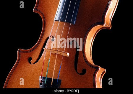 Violine-detail Stockfoto