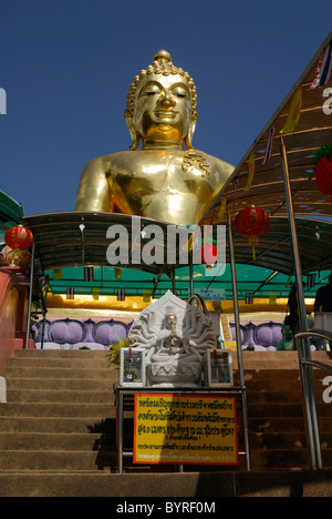 Riesenbuddha, Goldenes Dreieck, Sop Ruak, Thailand Stockfoto