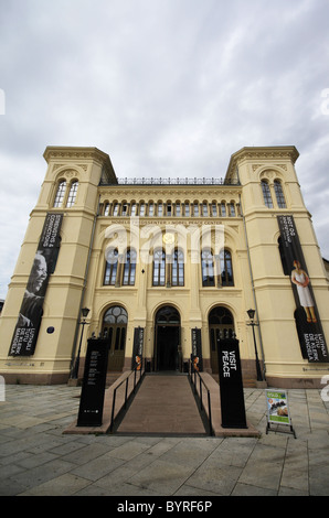 Das norwegische Nobel-Institut-Gebäude Stockfoto