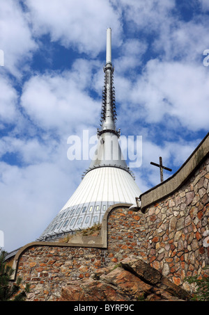 Tschechien - Liberec - Sender Jested Stockfoto