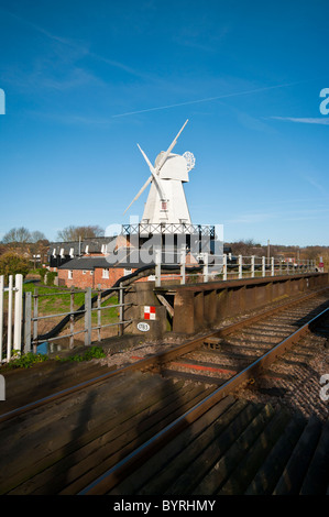 Rye Windmill East Sussex England Stockfoto