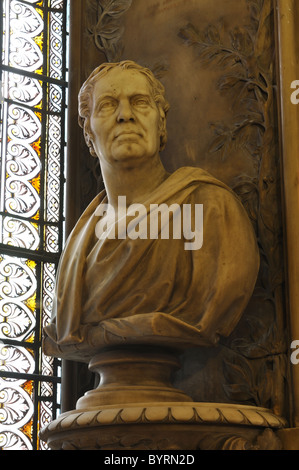 William Hollins Büste in St. Pauls Kirche, Birmingham, UK Stockfoto