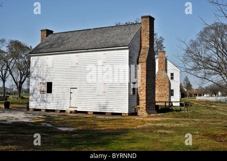 Pettigrew Gehöft am See Phelps, North Carolina Stockfoto