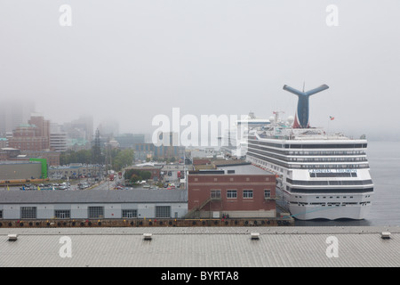 Kreuzfahrtschiffe in Halifax, Nova Scotia, Kanada Stockfoto