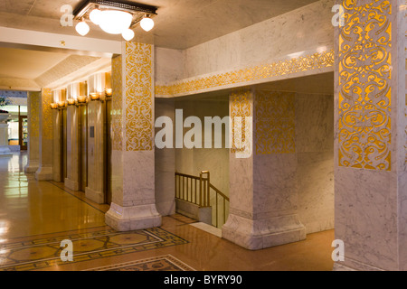 Innere des the Rookery, 209 South LaSalle Street, Chicago, Illinois, USA Stockfoto