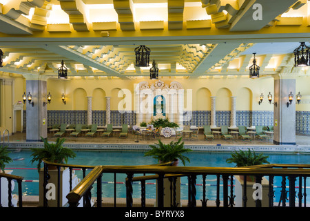 Schwimmbad, Medinah Athletic Club, jetzt das Hotel InterContinental Chicago, Illinois, USA Stockfoto