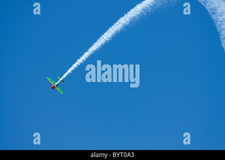 Festival Aéreo Ciudad de Gijón, Spanien Stockfoto