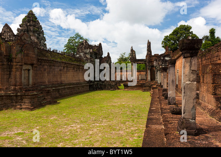 Banteay Samre. Angkor. UNESCO-Weltkulturerbe. Kambodscha. Indochina. Südost-Asien. Stockfoto