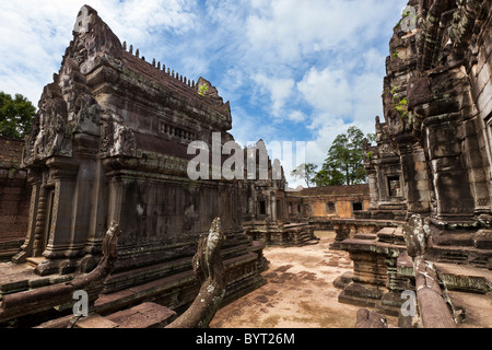 Banteay Samre. Angkor. UNESCO-Weltkulturerbe. Kambodscha. Indochina. Südost-Asien. Stockfoto