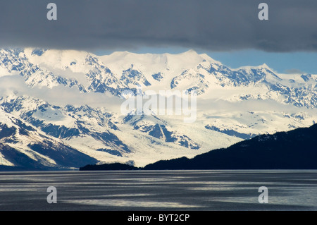 College Fjord, Prince William Sound, Alaska und Chugach Mountains. Stockfoto