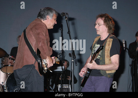 Laurence Juber, Pete Best, Denny Laine Fest für Beatles Fans 2007 im Grand Ballroom im Mirage Hotel and Casino-Las Stockfoto