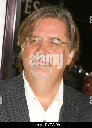 Matt Groening, Schöpfer/Produzent/Autor "The Simpsons Movie" Weltpremiere - Ankünfte hielt der Mann Village Theater Westwood, Stockfoto