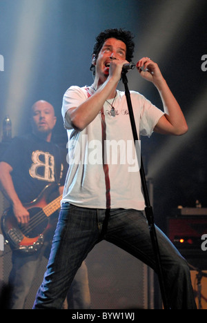 Chris Cornell die live an der Wiltern LG Theatre Los Angeles, Kalifornien - 11.07.07 Stockfoto