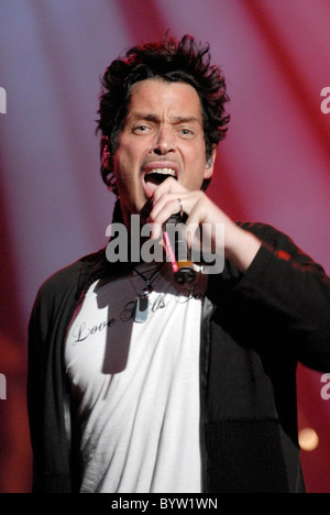 Chris Cornell die live an der Wiltern LG Theatre Los Angeles, Kalifornien - 11.07.07 Stockfoto