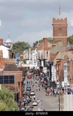 High Street in Guildford, Surrey, Großbritannien. Stockfoto